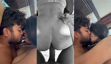 Tamil Mallu Couples Romance – Kissing Sex in Doggy