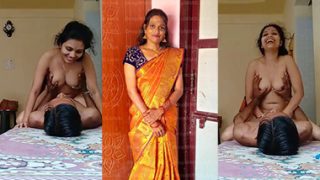 Tamil Mallu Wife Affair Romance – Riding Sex in Doggy