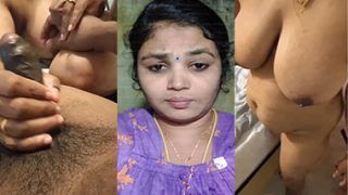 Tamil Mallu Aunty Blowjob – First Time Trying Anal Sex